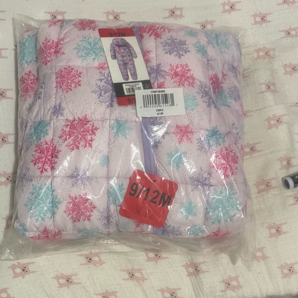 Infant Snowflake Puffer Jacket